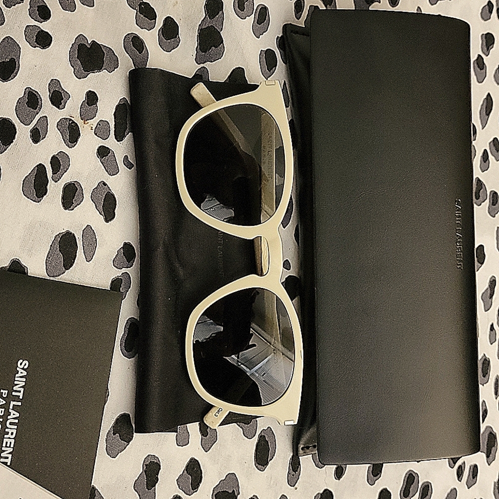 YSL Snakeskin sunglasses
